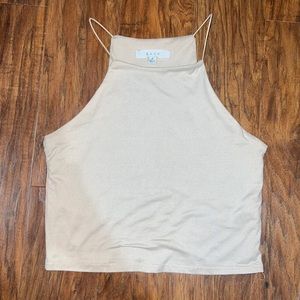 Nude Halter Top